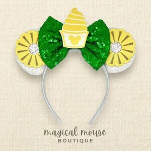 Dole Whip Minnie Ears | Disney World-Inspired Mouse Ears Headband